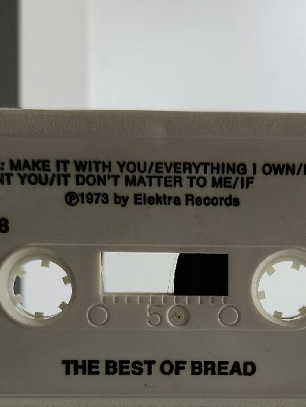 The Best of Bread Vintage 1973 Cassette Tape Compilation Elektra Records - Picture 9 of 9